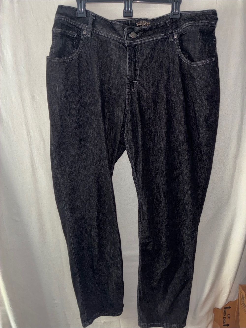 Riders by Lee Straight-Leg Black Jeans